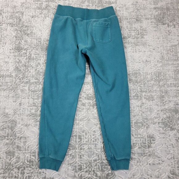 Champion Joggers Mens Small Green Reverse Weave Sweatpants Tapered Athletic - Picture 3 of 11